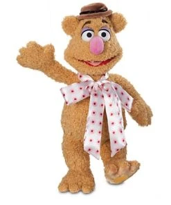 Disney Plush - Fozzie Bear Plush - The Muppets - 16''