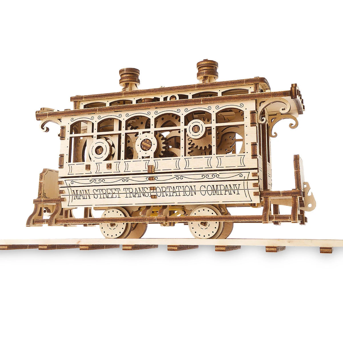 Disney Wooden Puzzle - Main Street U.S.A. Trolley 1 Disney Wooden Puzzle - Main Street U.S.A. Trolley