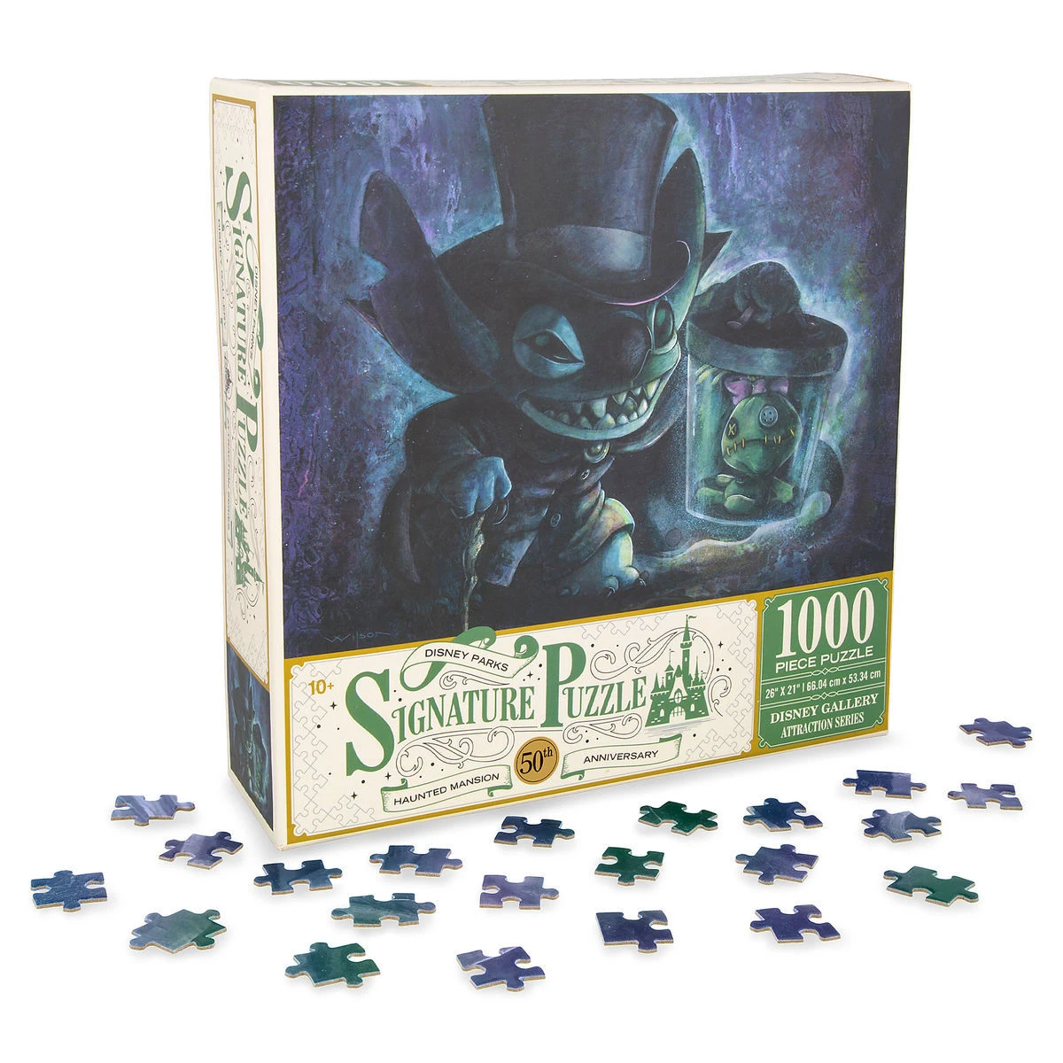Disney Jigsaw Puzzle - Stitch Haunted Mansion 1 Disney Jigsaw Puzzle - Stitch Haunted Mansion