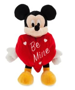 Disney Plush - Valentine's Day - Mickey Mouse - Be Mine