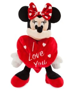 Disney Plush - Valentine's Day - Minnie Mouse - I Love You
