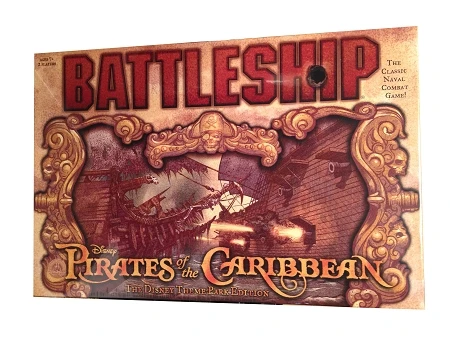 Disney Theme Park Game - Battleship - Pirates Of The Caribbean 1 Disney Theme Park Game - Battleship - Pirates Of The Caribbean