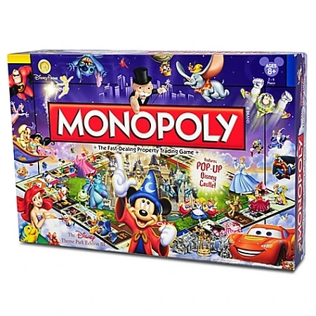 Disney Monopoly Game - The Disney Theme Park Edition III 1 Disney Monopoly Game - The Disney Theme Park Edition III