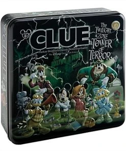 Disney Clue Game - The Twilight Zone Tower Of Terror- Disney Theme Park Edition