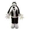 Disney Plush - Black And White Goofy Plush Toy-- 7'' H