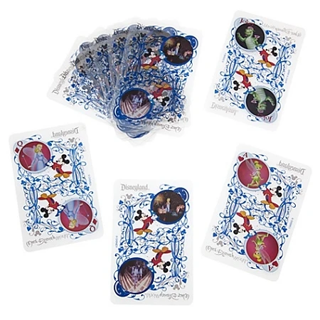 Disney Playing Cards - Transparent Magic Disney Parks 1 Disney Playing Cards - Transparent Magic Disney Parks