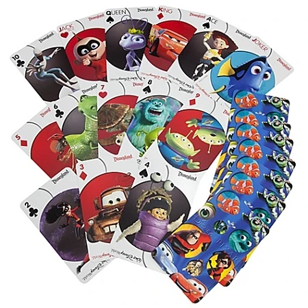 Disney Playing Cards - Jumbo Disney Pixar 1 Disney Playing Cards - Jumbo Disney Pixar