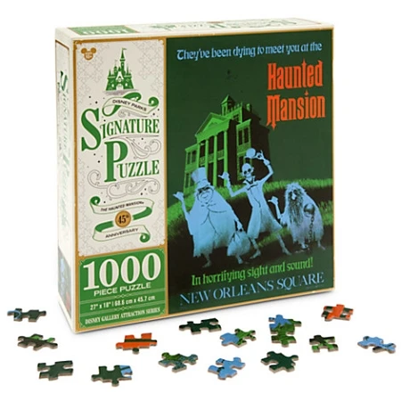 Disney Signature Puzzle - Haunted Mansion - Hitchhiking Ghosts 1 Disney Signature Puzzle - Haunted Mansion - Hitchhiking Ghosts