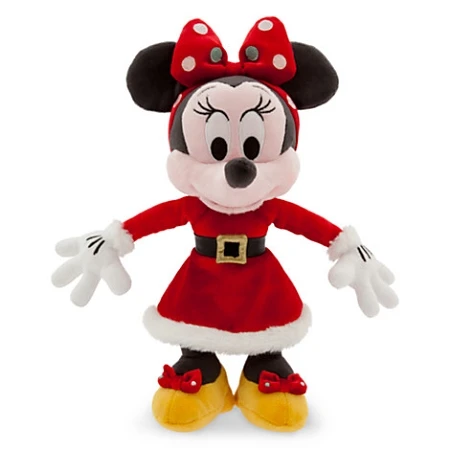 Disney Christmas Plush - Retro Santa Minnie Mouse 1 Disney Christmas Plush - Retro Santa Minnie Mouse