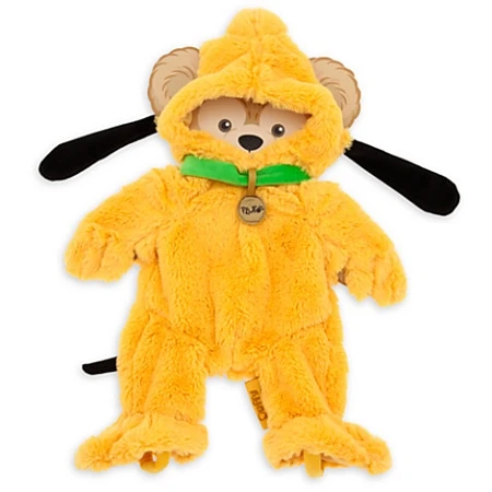 Disney Duffy The Bear Outfit - Pluto Costume - 17'' 1 Disney Duffy The Bear Outfit - Pluto Costume - 17''