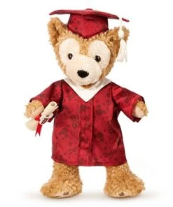 Disney Duffy The Bear Plush - Graduation - Class Of 2015