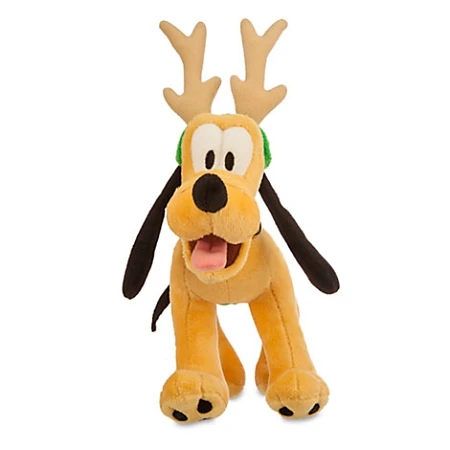 Disney Plush - Pluto Holiday Plush - 7'' 1 Disney Plush - Pluto Holiday Plush - 7''