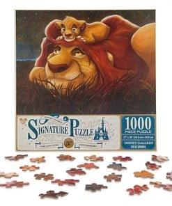 Disney Signature Puzzle - Lion King - Simba And Mufasa