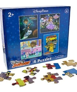 Disney Jigsaw Puzzle - Disney Junior - Set Of 4