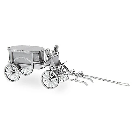 Disney 3D Model Kit - Haunted Mansion Hearse - Metal 1 Disney 3D Model Kit - Haunted Mansion Hearse - Metal