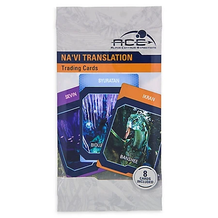 Disney Trading Cards - The World Of Avatar Na'vi Translation 1 Disney Trading Cards - The World Of Avatar Na'vi Translation