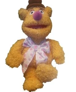Disney Plush - Fozzie Bear Bean Bag Plush - The Muppets - 9''