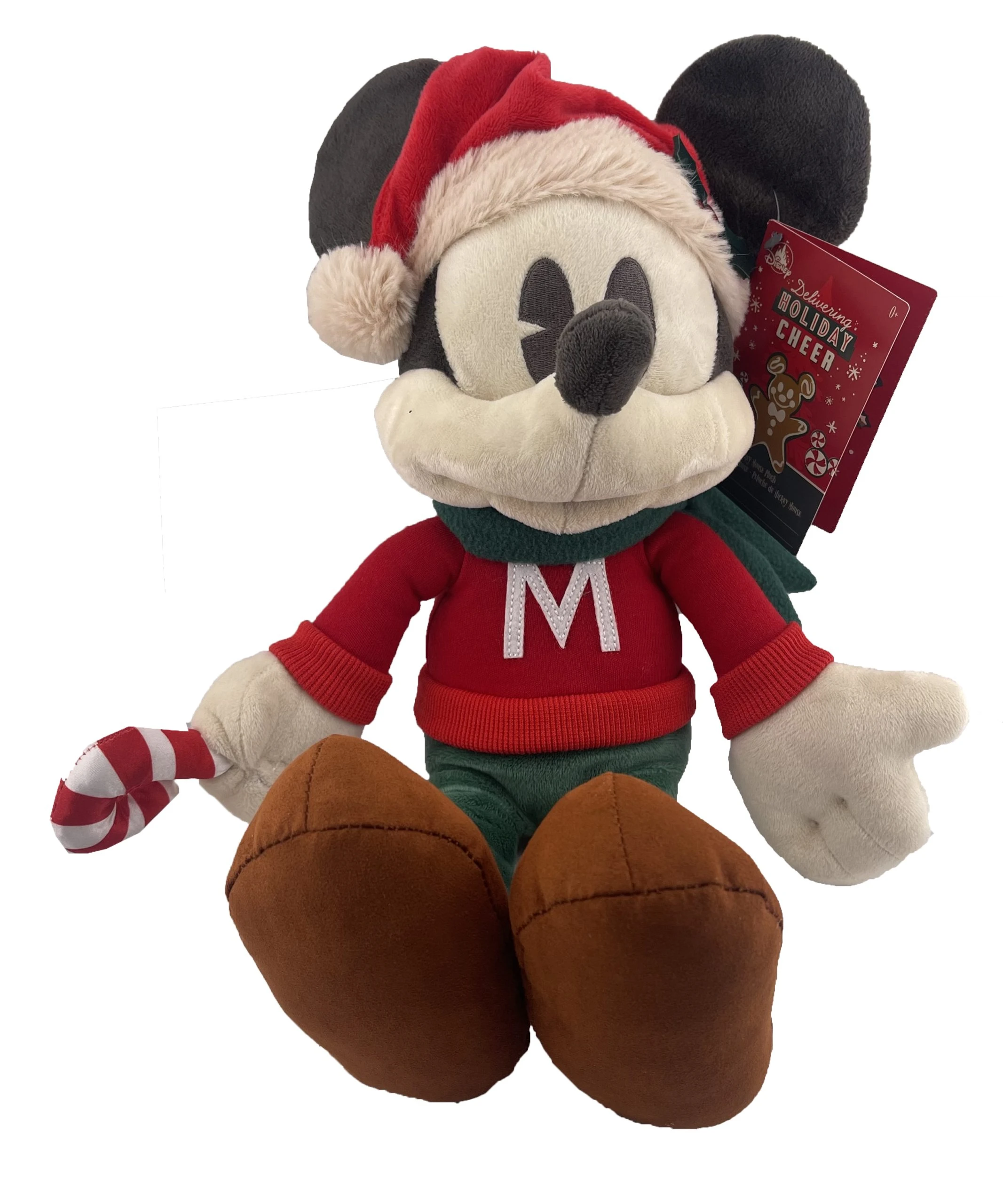 Disney Holiday Plush - 2022 Santa Mickey Mouse - 15" 1 Disney Holiday Plush - 2022 Santa Mickey Mouse - 15"