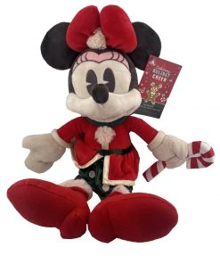 Disney Holiday Plush - 2022 Santa Minnie Mouse - 15"