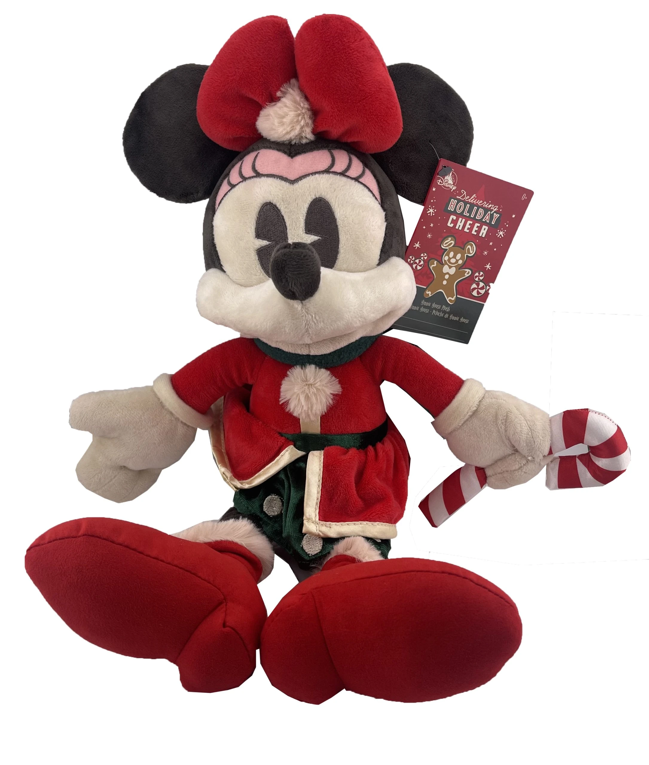 Disney Holiday Plush - 2022 Santa Minnie Mouse - 15" 1 Disney Holiday Plush - 2022 Santa Minnie Mouse - 15"