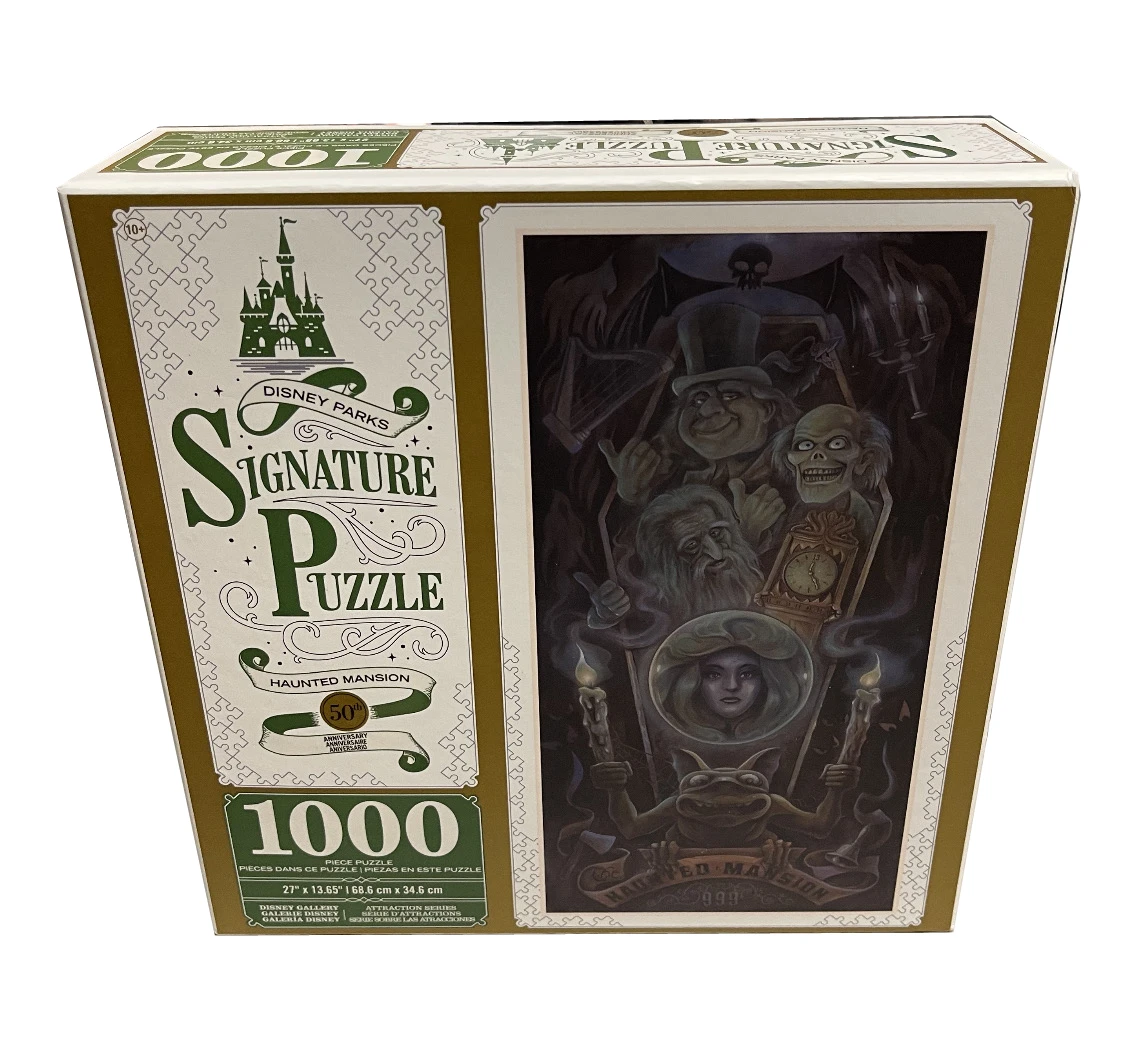 Disney Signature Puzzle - Haunted Mansion 50th 1 Disney Signature Puzzle - Haunted Mansion 50th