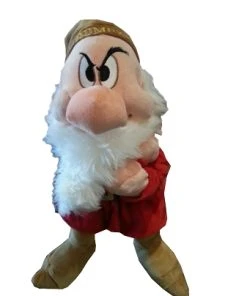 Disney Plush - Snow White And The Seven Dwarfs - Grumpy - 12"