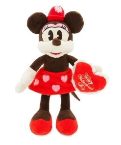 Disney Valentine's Day Plush - 2018 Minnie Mouse Pie Eyed - 9"