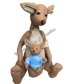Disney Christopher Robin Plush - Kanga And Roo - Winnie The Pooh
