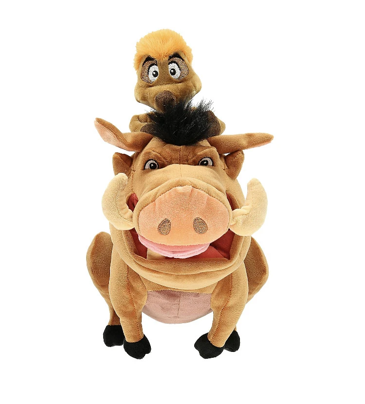 Disney Plush - Timon And Pumbaa - Lion King - 15" 1 Disney Plush - Timon And Pumbaa - Lion King - 15"