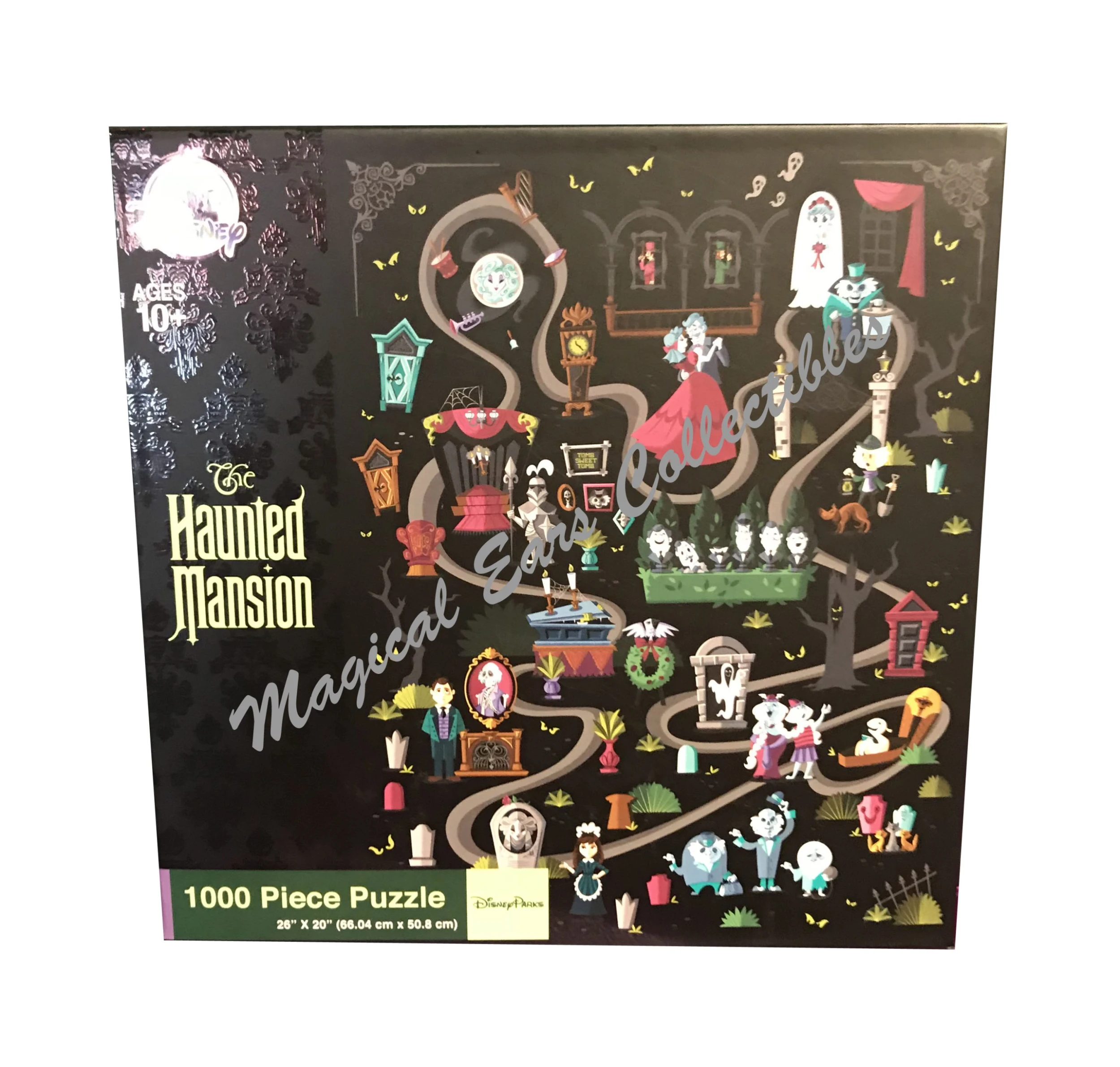 Disney Jigsaw Puzzle - The Haunted Mansion Icons 1 Disney Jigsaw Puzzle - The Haunted Mansion Icons
