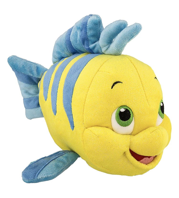 Disney Plush - The Little Mermaid - Flounder - 9"