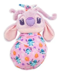 Disney Blanket Pouch Plush - Baby Angel - 10"