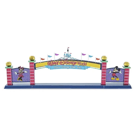 Disney 3D Model Kit - Walt Disney World Sign - Metal 1 Disney 3D Model Kit - Walt Disney World Sign - Metal