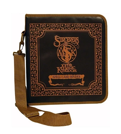 Disney Spell Card Binder - Sorcerers Of The Magic Kingdom Binder 1 Disney Spell Card Binder - Sorcerers Of The Magic Kingdom Binder