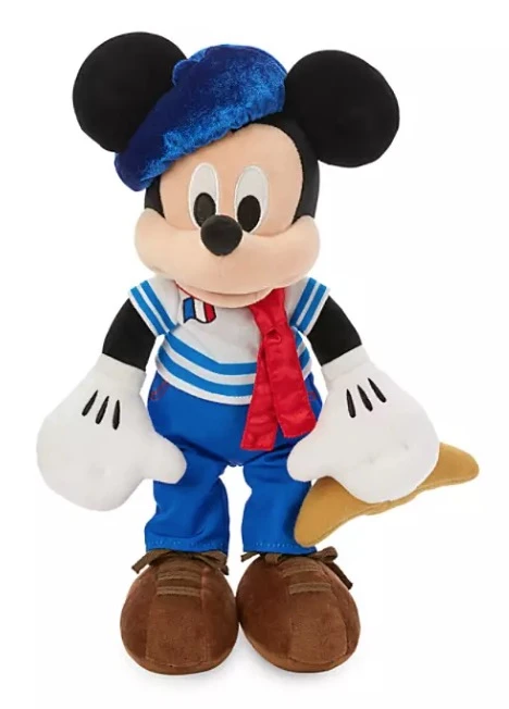 Disney World Showcase Plush - Mickey Mouse Parisian - France 1 Disney World Showcase Plush - Mickey Mouse Parisian - France