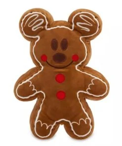Disney Holiday Plush - Mickey Mouse Gingerbread Cookie - Scented