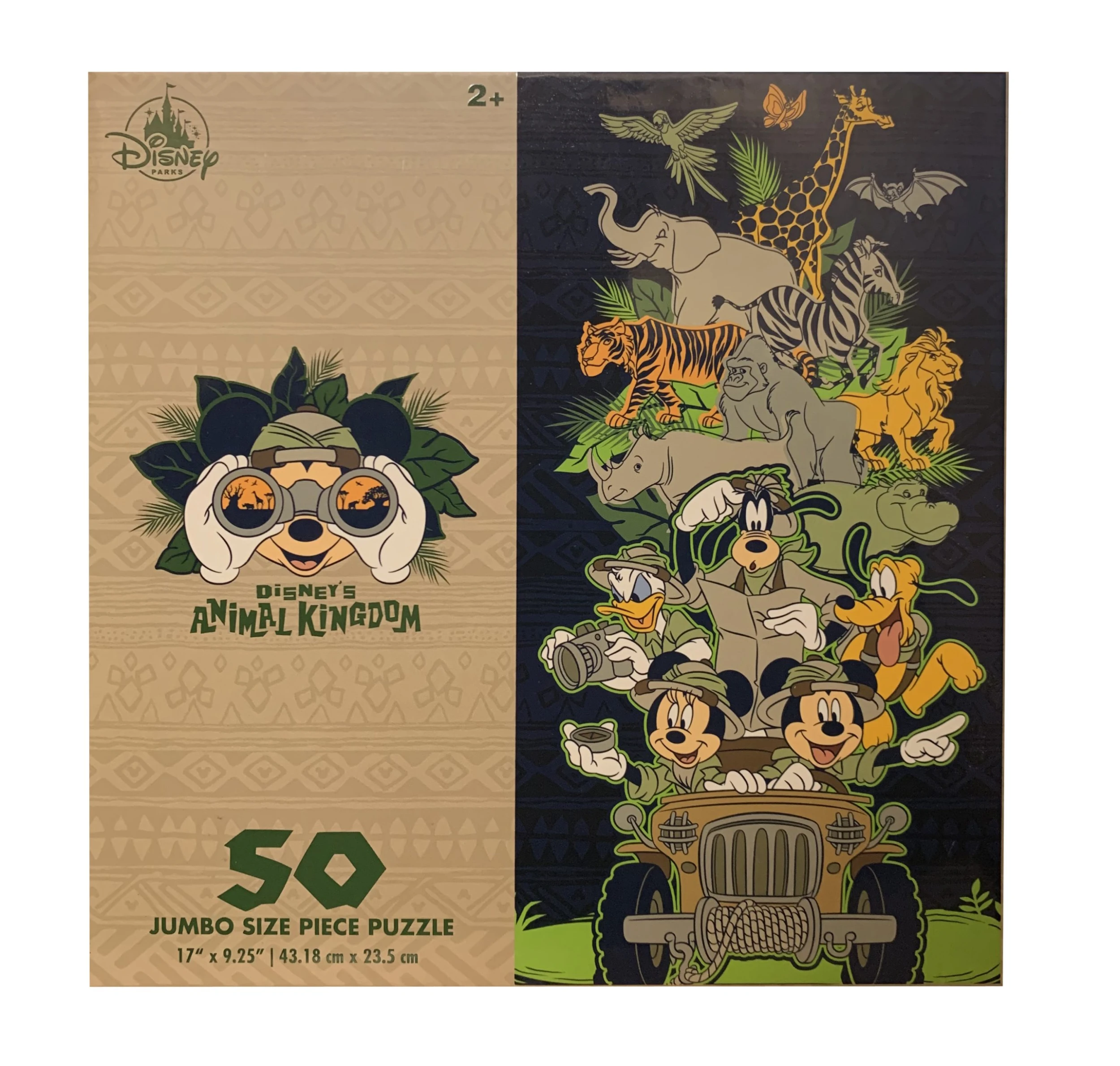 Disney Jigsaw Puzzle - Animal Kingdom - Safari Mickey & Friends 1 Disney Jigsaw Puzzle - Animal Kingdom - Safari Mickey & Friends