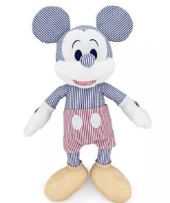 Disney Plush - Mickey Mouse Seersucker - 18 1/2"