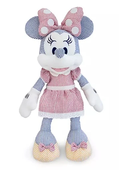 Disney Plush - Minnie Mouse Seersucker - 20" 1 Disney Plush - Minnie Mouse Seersucker - 20"
