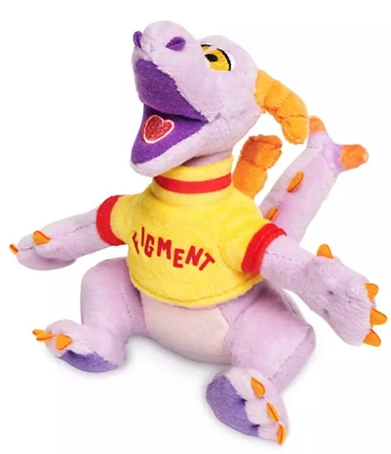 Disney Magnetic Shoulder Plush - Figment 1 Disney Magnetic Shoulder Plush - Figment