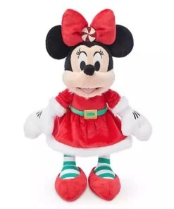 Disney Holiday Plush - 2020 Santa Minnie Mouse - Medium