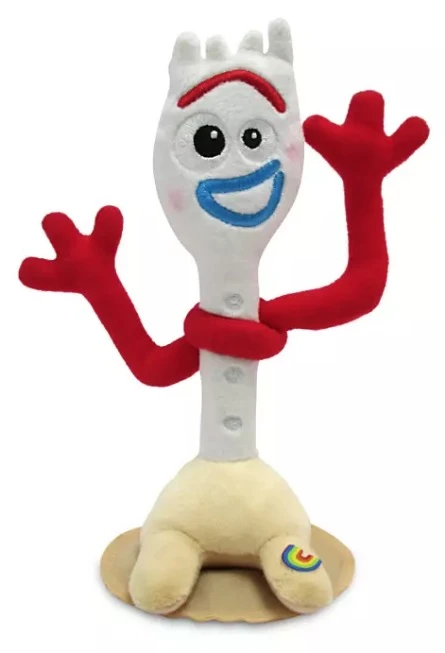 Disney Magnetic Shoulder Plush - Forky - Toy Story 4 1 Disney Magnetic Shoulder Plush - Forky - Toy Story 4