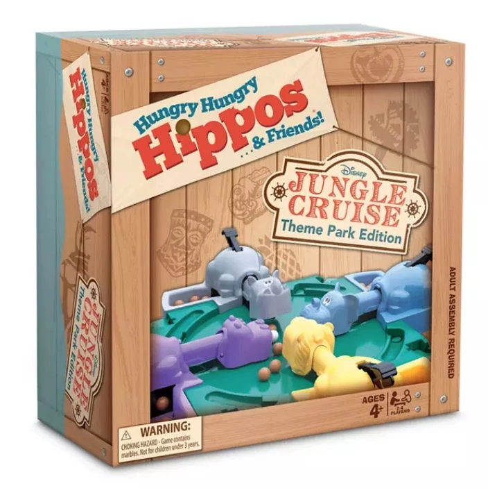 Disney Theme Park Edition Game - Hungry Hungry Hippos 1 Disney Theme Park Edition Game - Hungry Hungry Hippos