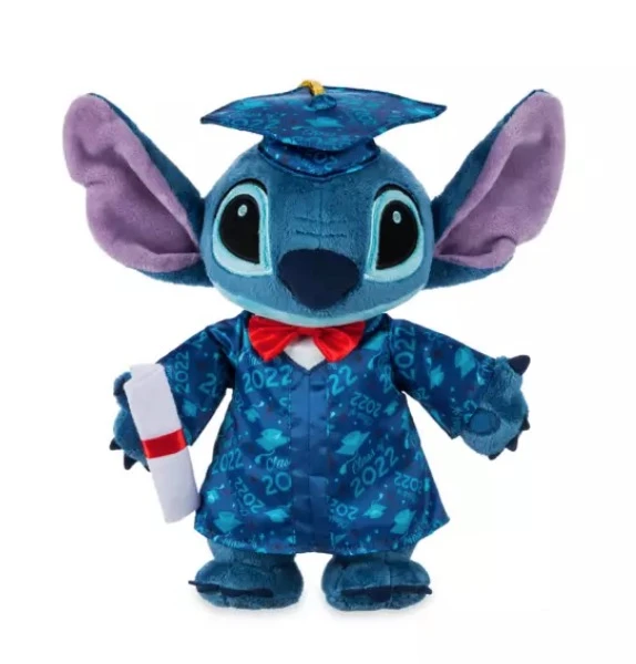 Disney Graduation Plush - 2022 Stitch - 11" 1 Disney Graduation Plush - 2022 Stitch - 11"