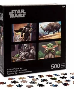 Disney Puzzle Set - Star Wars The Mandalorian - 4 Pack
