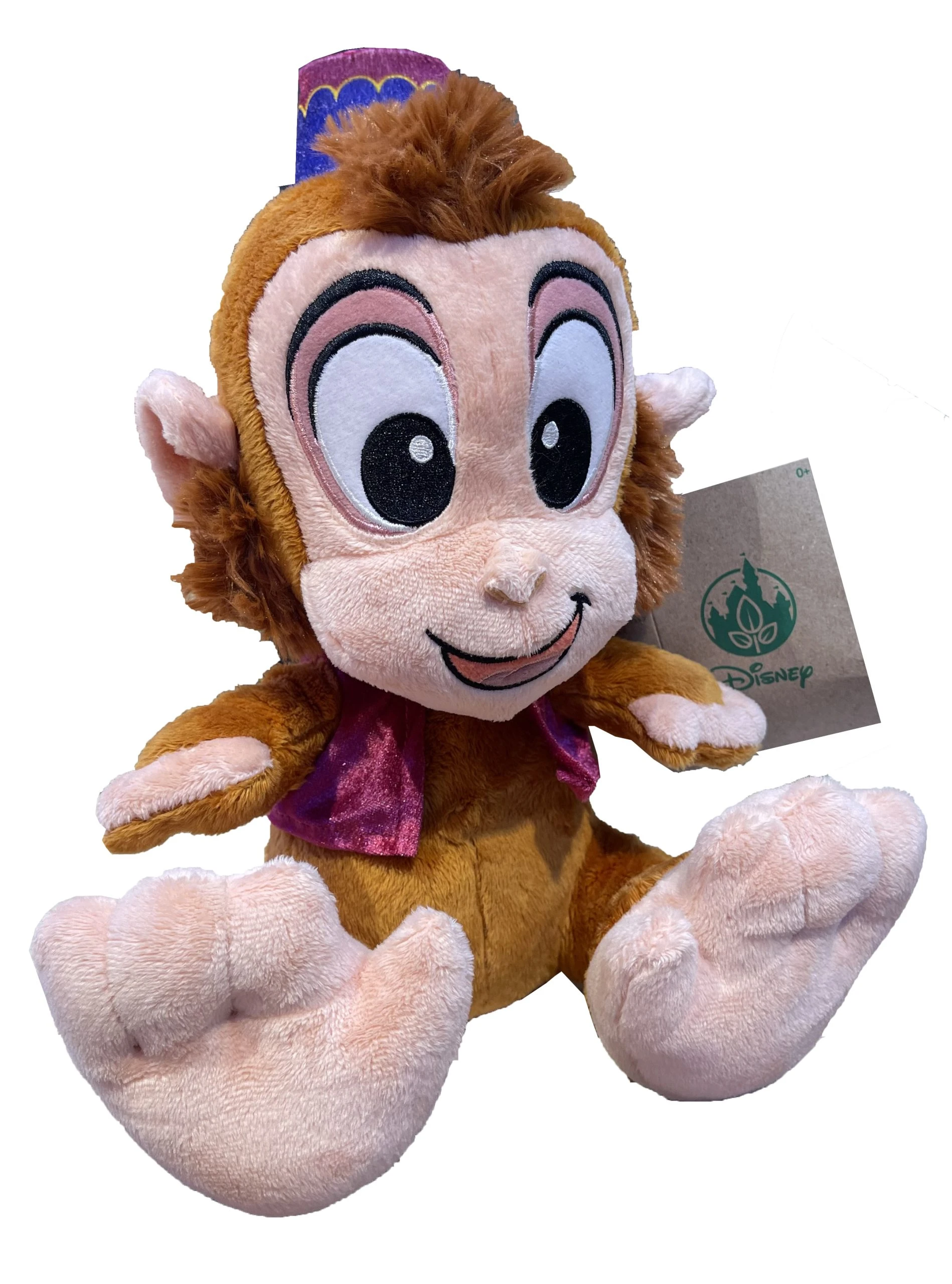 Disney Big Feet Plush - Abu Monkey - 10" 1 Disney Big Feet Plush - Abu Monkey - 10"