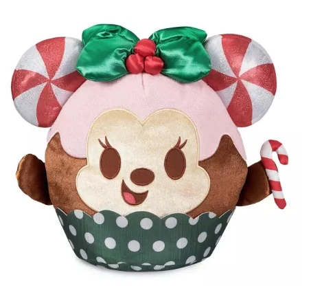 Disney Munchlings Plush - Minnie Candy Cane Cupcake 1 Disney Munchlings Plush - Minnie Candy Cane Cupcake