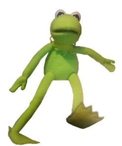 Disney Plush - Kermit Bean Bag Plush - The Muppets - 9''